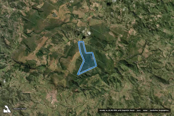 Imagem de satélite de FAZENDA CANTALEIRA - FAZENDA CANTAREIRA-GLEBA 07 em Felisburgo - MG