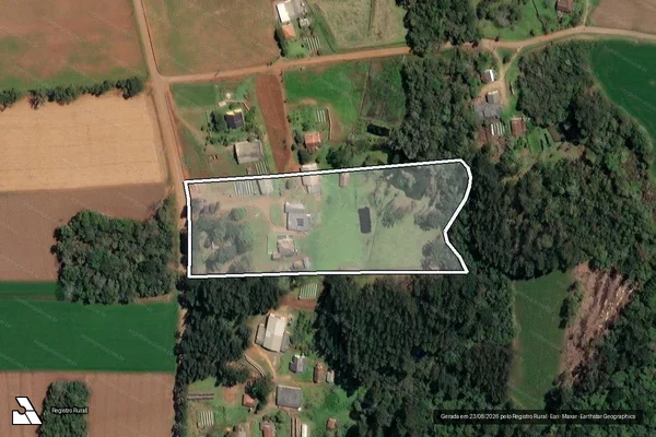 Imagem de satélite de MAT.: 23119 - Parte 2 em Irineópolis - SC