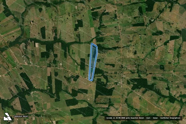 Imagem de satélite de / SÃO MIGUEL DO GUAPORÉ - LOTE 489