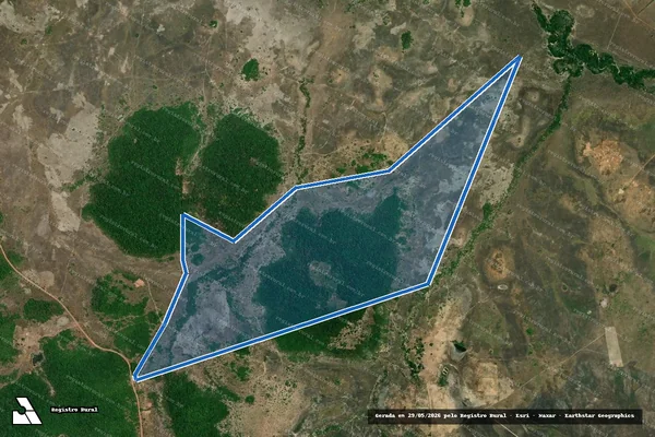 Imagem de satélite de TD Fazenda Olinda II - LOTE 01 em Amajari - RR