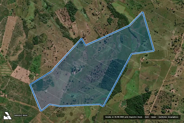 Imagem de satélite de LOTE 159, PA ARAGUAIA I - LOTE 159 em Formoso do Araguaia - TO