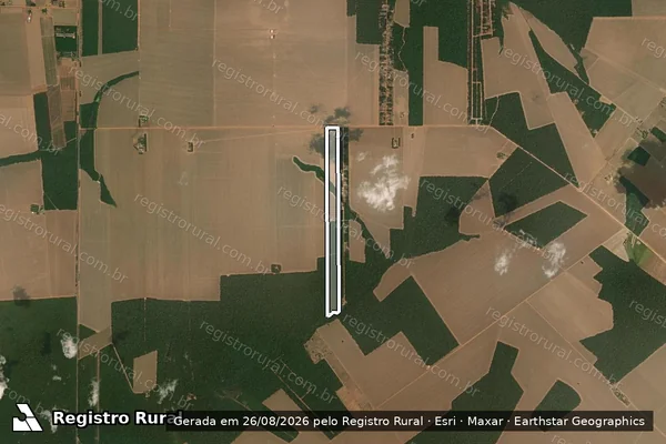 Imagem de satélite de LOTE 41-A - Parte 1 em Sinop - MT