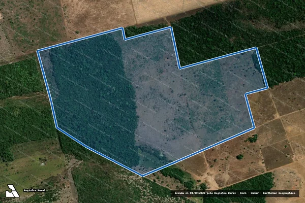 Imagem de satélite de Fazenda João Miguel - Parte 1 em Porto Alegre do Norte - MT