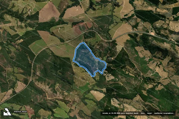 Imagem de satélite de FAZENDA MORRO CAVADO - Parte 1 em Formiga - MG