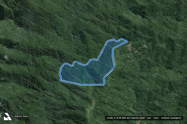 Imagem de satélite de FAZENDA OLIVEIRA em Capão Bonito - SP