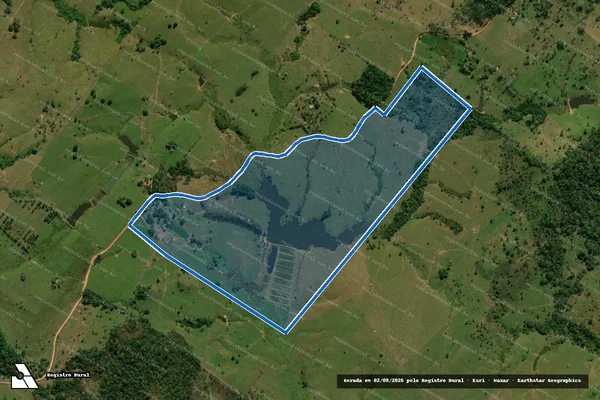 Imagem de satélite de FAZENDA ESTRELLA III / Parte 1 em Jaru - RO