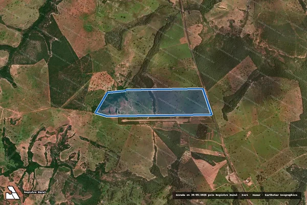 Imagem de satélite de Fazenda Luz - Fazenda Luz ? Matrícula 43.360 em Torixoréu - MT