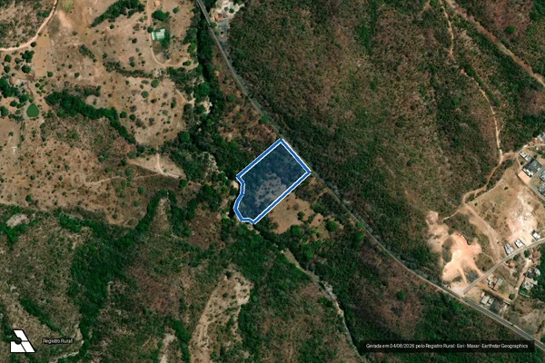 Imagem de satélite de FAZENDA TREIS PALMEIRAS - GLEBA 02 em Goiás - GO