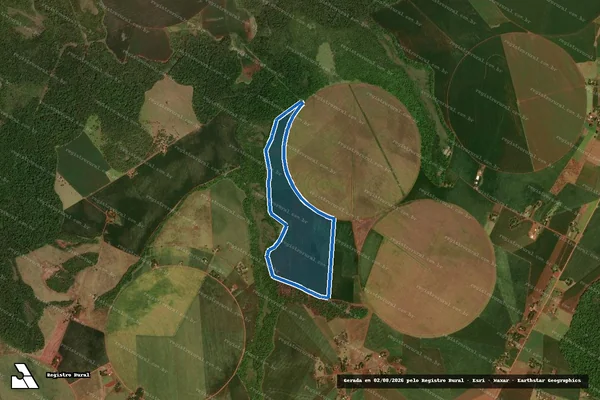 Imagem de satélite de Projeto de Assentamento Itamarati I ? MST - ÁREA COLETIVA MST - GRUPO 11 em Ponta Porã - MS