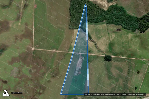 Imagem de satélite de FAZENDA MENINO DEUS - Parcela 1 em Eldorado do Sul - RS