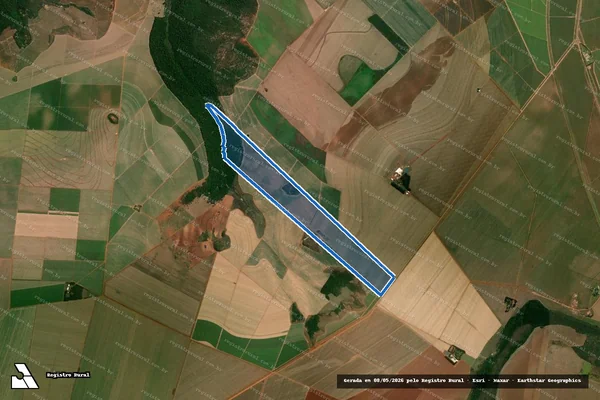 Imagem de satélite de FAZENDA CRISTIANO em Alto Taquari - MT
