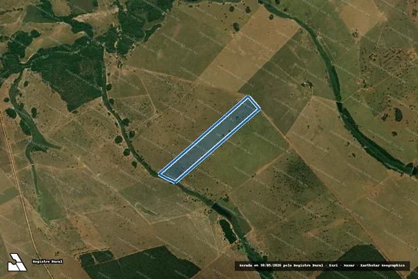 Imagem de satélite de FAZENDA SEGREDINHO - FAZENDA SEGREDINHO em Água Clara - MS