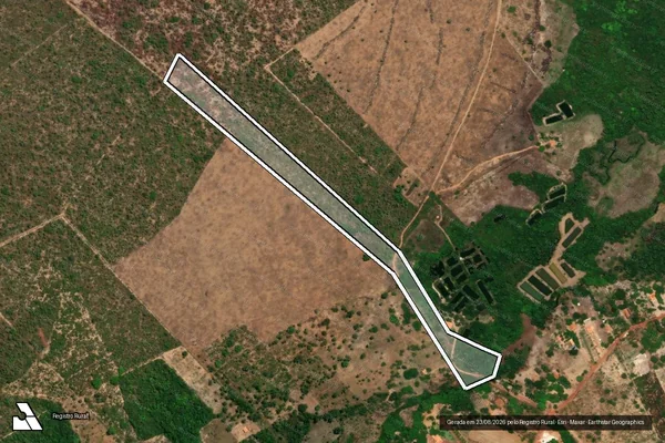 Imagem de satélite de FAZENDA ATOLADEIRA - Parte 3 em Nova Colinas - MA