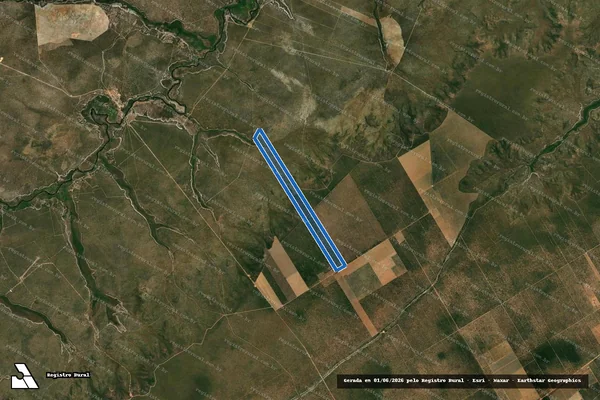 Imagem de satélite de FAZENDA COCHÁ, GIBÃO E FLEXEIRAS (Comunidade de Horizonte Vermelho) - FAZENDA COCHÁ, GIBÃO E FLEXEIRAS (Comunidade de Horizonte Vermelho) em Bonito de Minas - MG