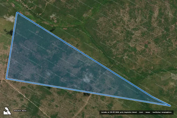 Imagem de satélite de Fazenda WN3 - Parte 1 em Santa Quitéria do Maranhão - MA