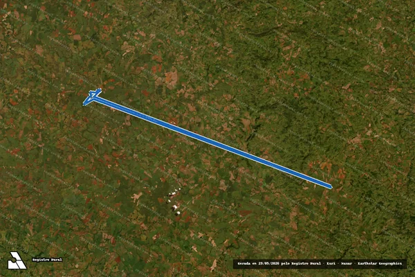 Imagem de satélite de FAZENDA BELO HORIZONTE em Acreúna - GO