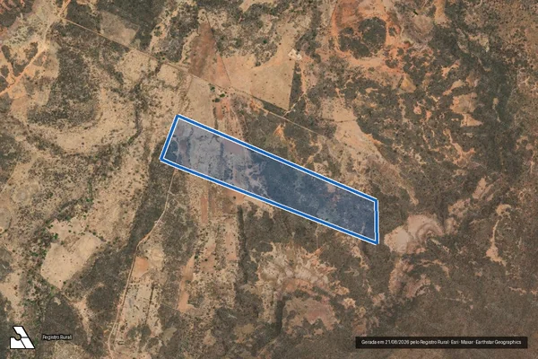 Imagem de satélite de BAIXAO - Parcela 1 em Paquetá - PI