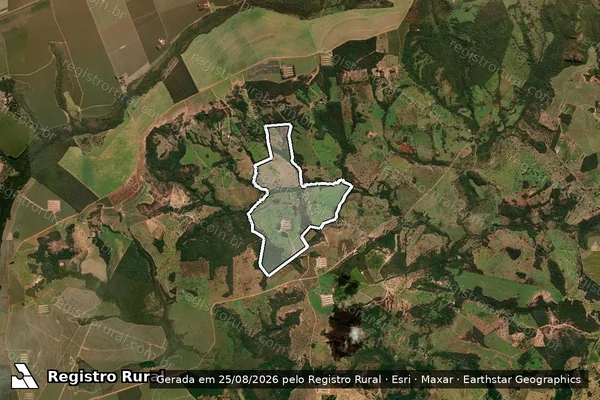 Imagem de satélite de Fazenda Vale do Sonho - Parte 1 em Mineiros - GO