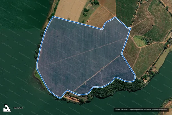 Imagem de satélite de Fazenda Floresta 2 - Fazenda Floresta 2 em Três Pontas - MG