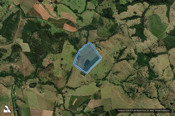Imagem de satélite de FAZENDA SEPULTURA - 001 em Araxá - MG