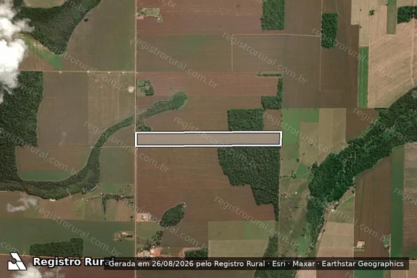 Imagem de satélite de LOTE 04A - GLEBA 19 - PIC / PAR - LOTE 04A - GLEBA 19 - PIC / PAR em Cerejeiras - RO