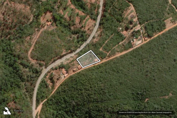 Imagem de satélite de BENTINHO - Parte 1 em Minas Novas - MG