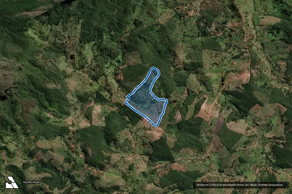 Imagem de satélite de CÓRREGO DA BARRA ? CABECEIRA DOS COCAIS - CÓRREGO DA BARRA ? CABECEIRA DOS COCAIS em Rio Vermelho - MG