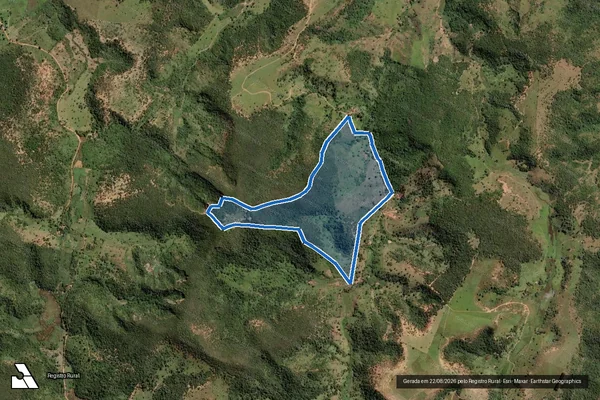 Imagem de satélite de FAZENDA CÓRREGO SECO - Perímetro em Felisburgo - MG