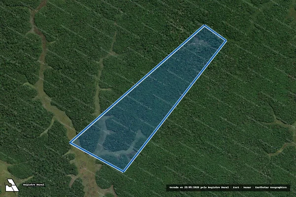 Imagem de satélite de Gleba Mazagão, lote 327-TE - PARTE 1 em Mazagão - AP