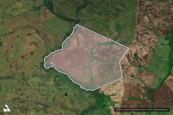 Imagem de satélite de Estância Telho - Parte 1 em Jaguarão - RS