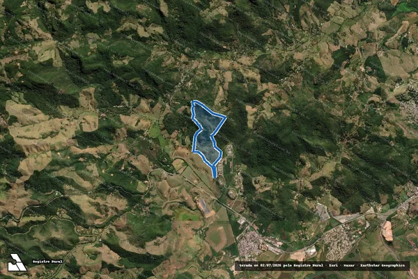 Imagem de satélite de Agropecúaria Glória - Parte 1 em Viana - ES