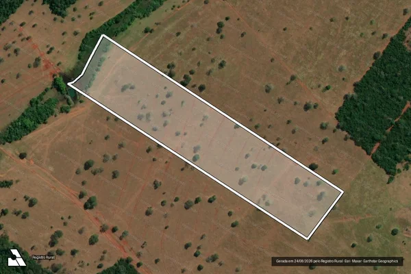 Imagem de satélite de FAZENDA REQUEBRA - Gleba 02 em Gurinhatã - MG