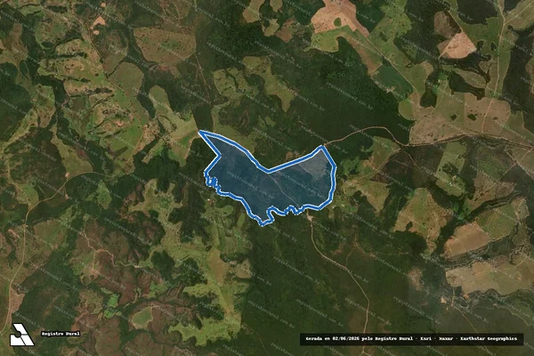 Imagem de satélite de Fazenda São Lucas / Parte 2 em Itiquira - MT