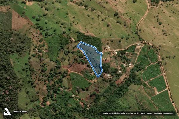 Imagem de satélite de FAZENDA QUEBRA VIDRO - Gleba 02 em Pirenópolis - GO