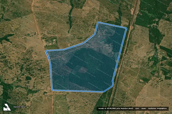 Imagem de satélite de FAZENDA SÃO LUIS - REMANESCENTE LOTE 561 - REMANESCENTE em João Lisboa - MA