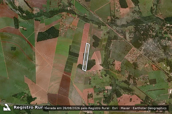 Imagem de satélite de Sitio Nossa Senhora das Graças - Parcela 02 em Assis - SP