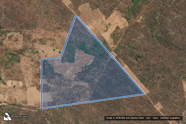 Imagem de satélite de ARAPIRACA\SANTA FÉ - Parte 2 em Ribeira do Piauí - PI