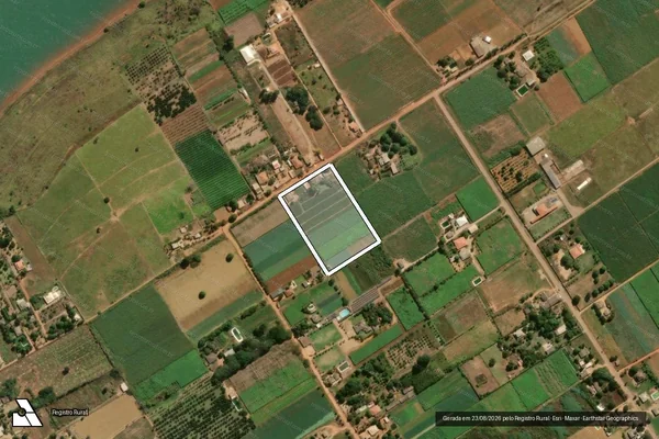 Imagem de satélite de Gleba nº 03, Reserva Técnica J, Lote nº 762 A, INCRA 9 - PICAG - Parte 1 em Brasília - DF