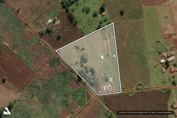 Imagem de satélite de Sem Denominação - Sem Denominação em Botucatu - SP