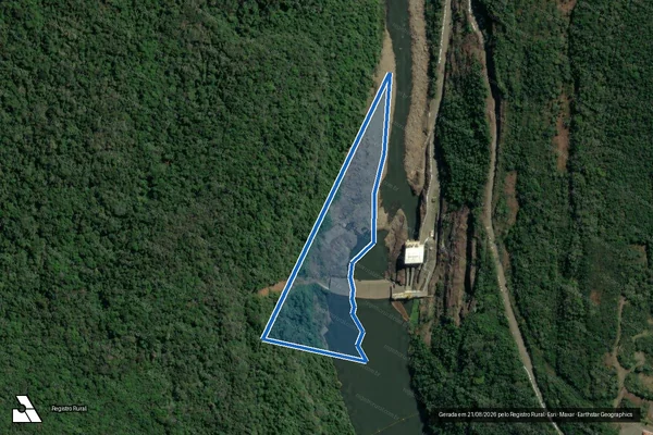 Imagem de satélite de Fazenda da Enxovia - Fazenda da Enxovia ? Gleba B em São Francisco de Paula - RS