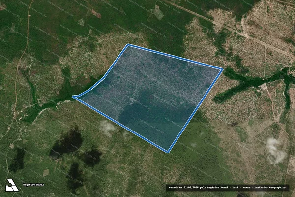 Imagem de satélite de Fazenda Curicas - Parte 1 em Caxias - MA
