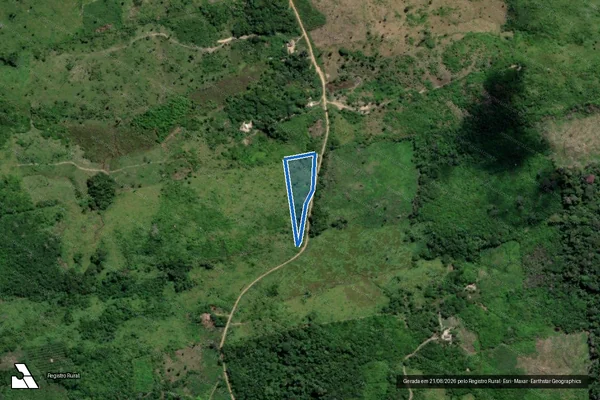 Imagem de satélite de SÍTIO CANTINHO DA SERRA – GLEBA CUPARI  / Parte 2