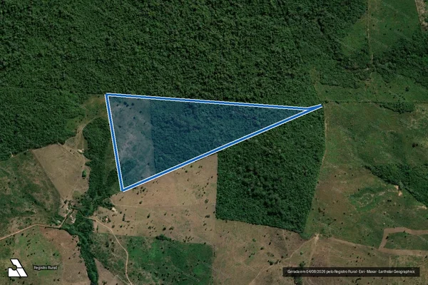 Imagem de satélite de FAZENDA RECANTO DA ALVORADA - 001 em Vila Nova dos Martírios - MA