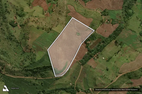 Imagem de satélite de Lote 420 ? PA 8 de Abril - Lote 420-1 em Jardim Alegre - PR