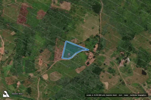 Imagem de satélite de SITIO JACU - Parte 1 em Massaranduba - PB