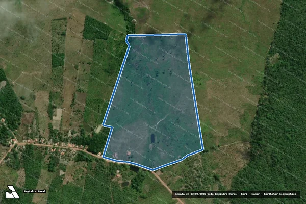 Imagem de satélite de Fazenda Oiteiro II - Parcela 1 em Presidente Sarney - MA