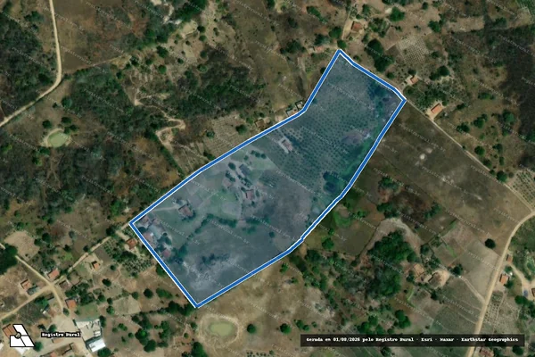 Imagem de satélite de SÍTIO RIACHÃO DE CIMA - Parte 1 em Alagoa Nova - PB