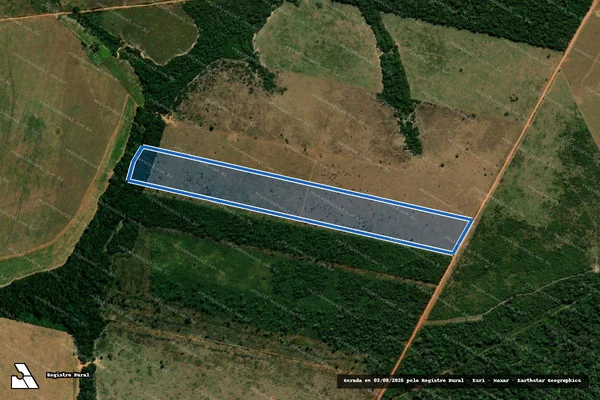 Imagem de satélite de Fazenda Santa Elvira - Parte 4 em Juína - MT