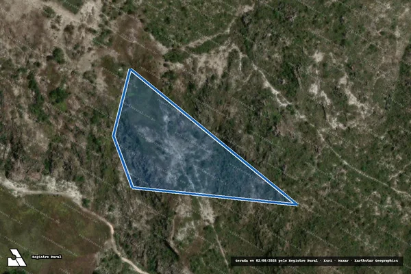 Imagem de satélite de Fazenda Quatro Oitavas - Parte 2 em Botumirim - MG