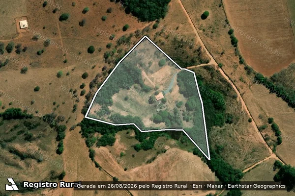Imagem de satélite de MORADA DO SOL - GLEBA 1 em Formiga - MG